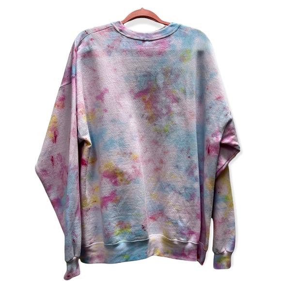 Tie dye rainbow crewneck - Picture 3 of 3